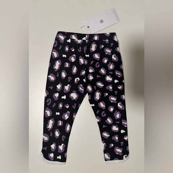 Sovereign Code Girls Leopard Black Purple Pant - Size 12 months NWT - Picture 2 of 6